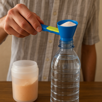 PowderPort™ Mess-Free Supplement Scoop + Funnel Tool